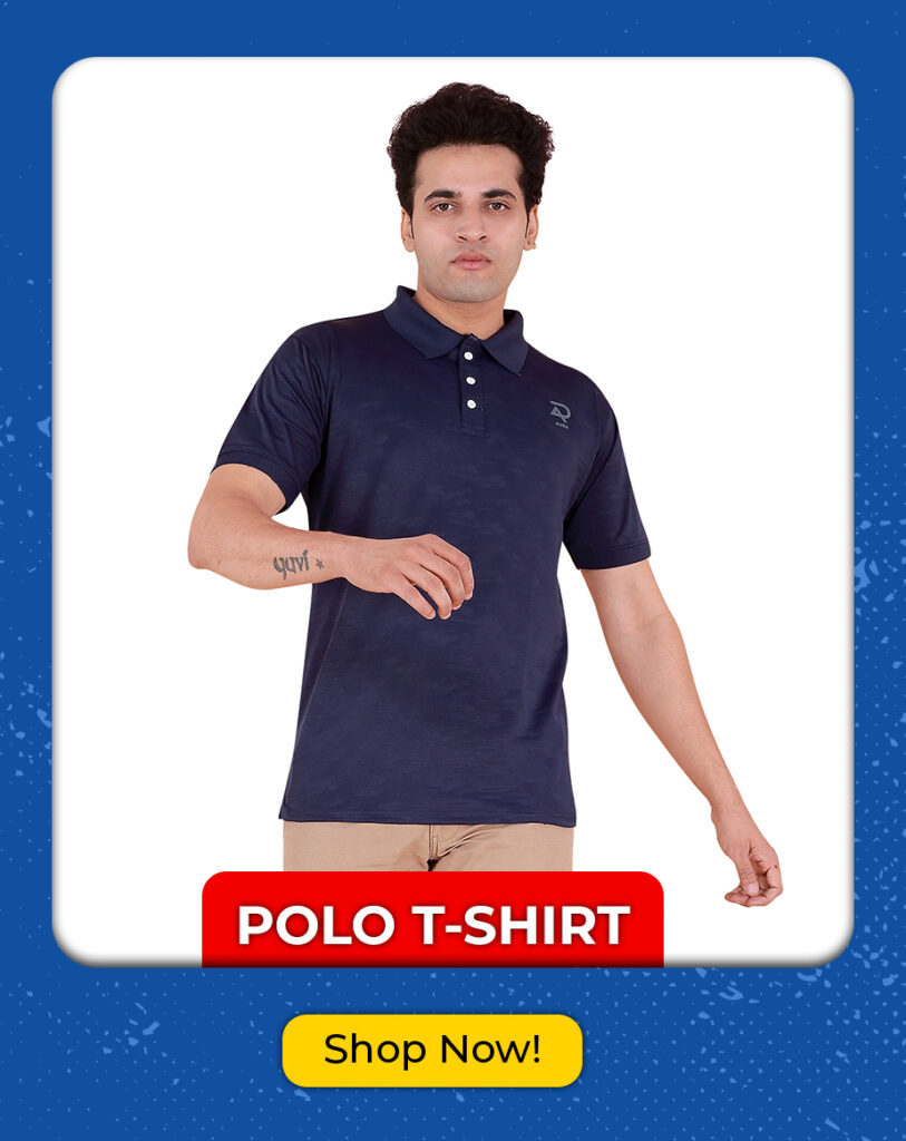 Premium quality polo tshirts available at aura the clothing studio